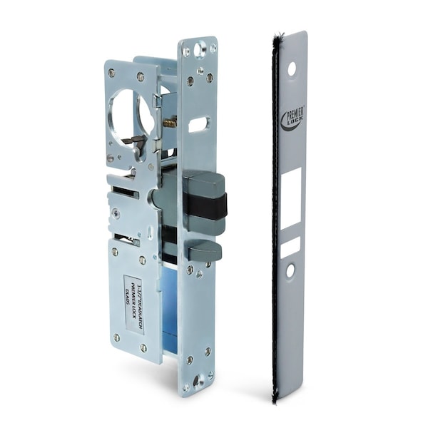 Premier Lock Commercial Storefront Deadlatch Narrow Stile Mortise Lock - 1-1/2" - Right DLA05 - main